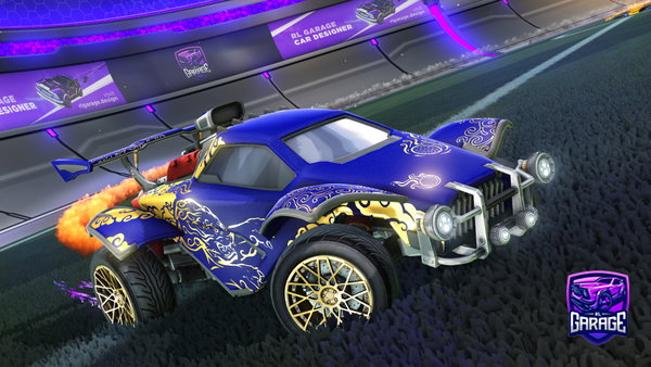 A Rocket League car design from SebbyGod48