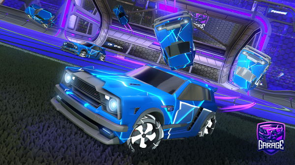 A Rocket League car design from pilotoliver5