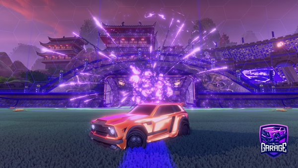 A Rocket League car design from Enes306