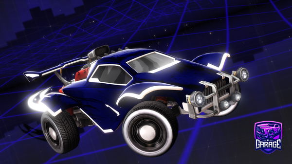 A Rocket League car design from supervic005