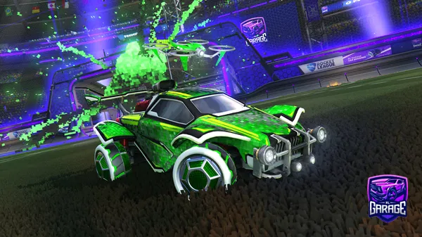 A Rocket League car design from 7heShadow73