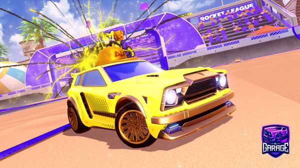 A Rocket League car design from Blake3281