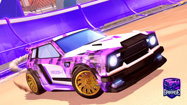 A Rocket League car design from AtzBlack6890
