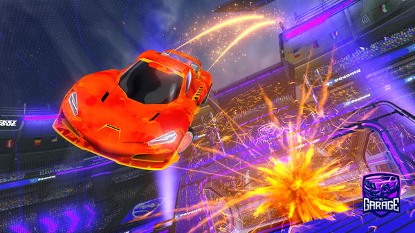 A Rocket League car design from Beebs6923