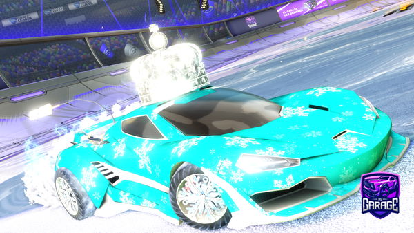 A Rocket League car design from mytheye