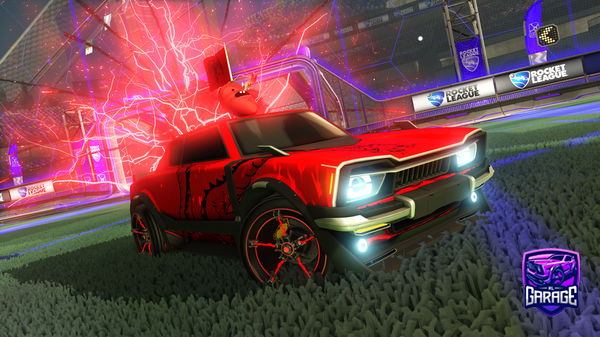 A Rocket League car design from The_Lynx3
