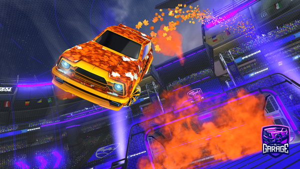 A Rocket League car design from RaidI-_-