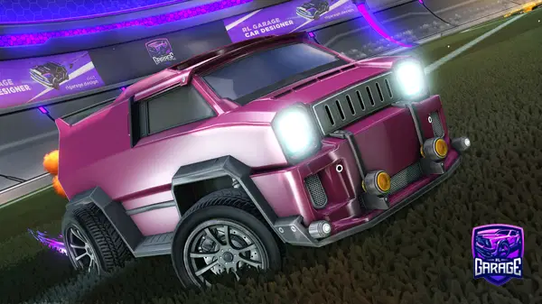 A Rocket League car design from H2Opruef42