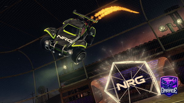 A Rocket League car design from LWG1