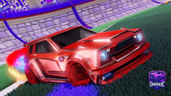 A Rocket League car design from Drecon
