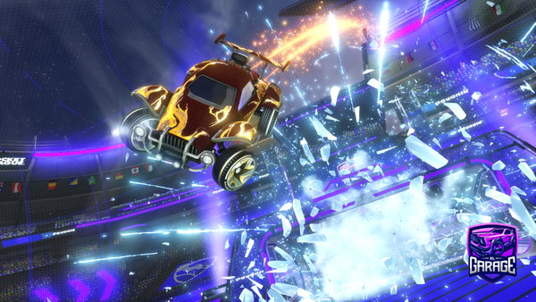 A Rocket League car design from ILikeBagels