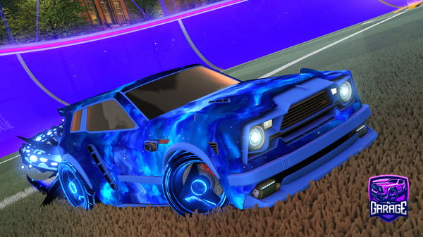 A Rocket League car design from OverdriveRL