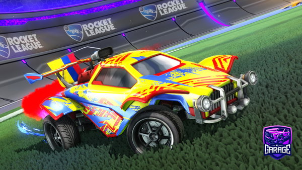 A Rocket League car design from Dasfdasanfoyi