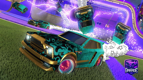 A Rocket League car design from DragonsoPL