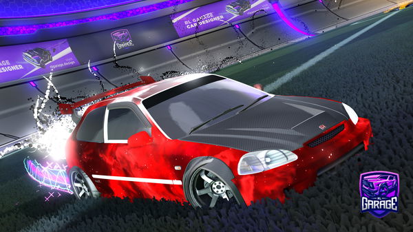 A Rocket League car design from luca_wgfsuper