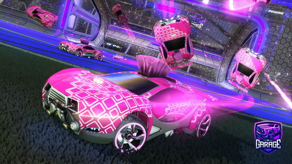 A Rocket League car design from Small_toe_soap