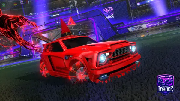 A Rocket League car design from ghost_schock75