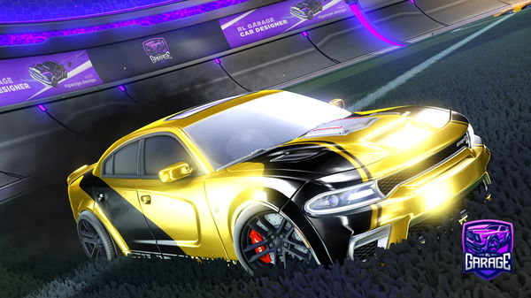 A Rocket League car design from byBen