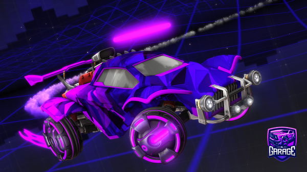 A Rocket League car design from SammyRex