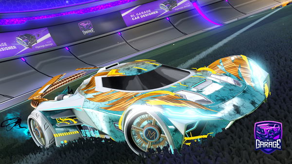 A Rocket League car design from DA_1RISH_KID