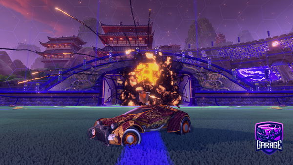 A Rocket League car design from TopBinner