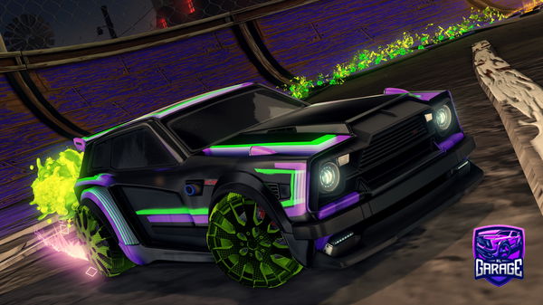 A Rocket League car design from PulseTom