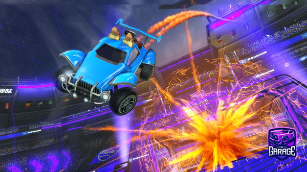 A Rocket League car design from cat_hallucinations