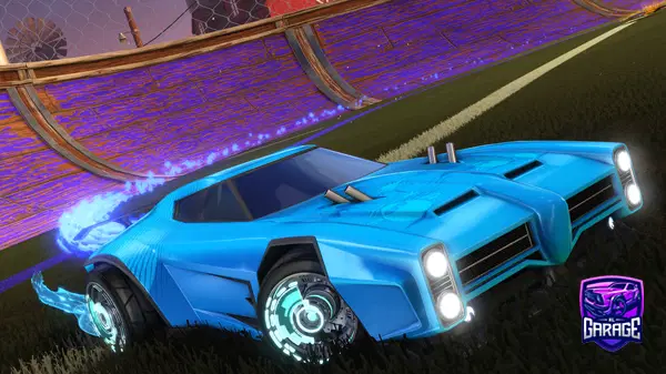 A Rocket League car design from JackieKy2