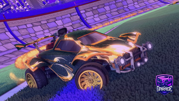 A Rocket League car design from Mr-Diamond20