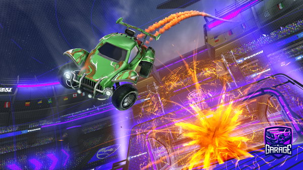 A Rocket League car design from Izan_4037