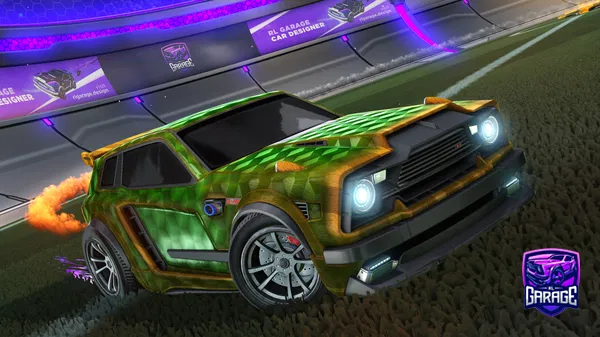 A Rocket League car design from chrisckateer
