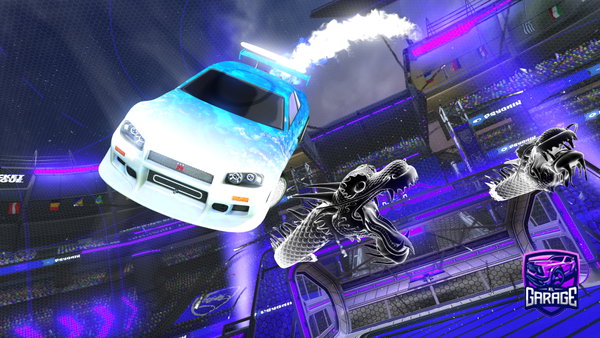 A Rocket League car design from nicolaselpepe2
