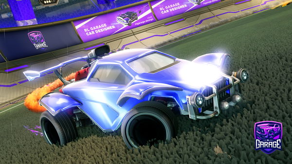 A Rocket League car design from FE4RR_DEAD