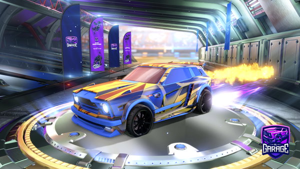 A Rocket League car design from Bvbaker07Bvbaker07