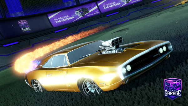 A Rocket League car design from mostlycommen