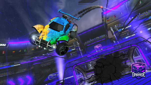 A Rocket League car design from Rez1791