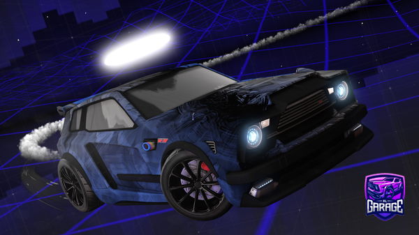 A Rocket League car design from lightning810