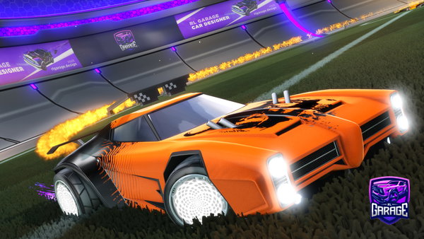 A Rocket League car design from Jobi_yo