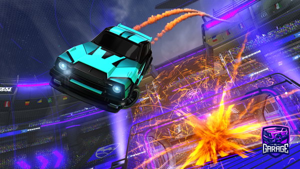 A Rocket League car design from AFlockOfDonuts