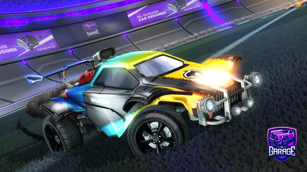 A Rocket League car design from Crism_Soccer