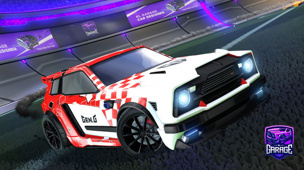 A Rocket League car design from shudder_bfy