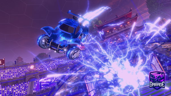 A Rocket League car design from Shining_Nico