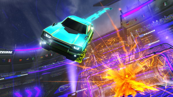 A Rocket League car design from Krswitch