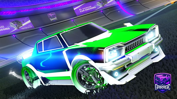 A Rocket League car design from Shadow10499