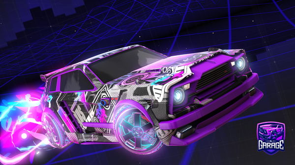 A Rocket League car design from Aarpollyon