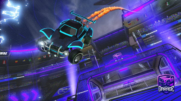 A Rocket League car design from FelT54