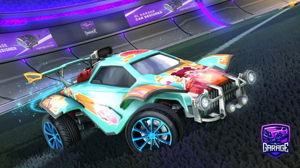 A Rocket League car design from Demon_-Soapy2