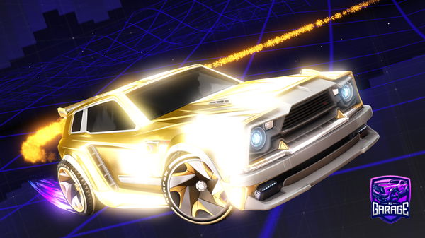 A Rocket League car design from Zenkaii