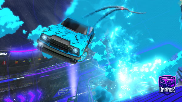 A Rocket League car design from KingofChoco