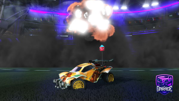 A Rocket League car design from Xman_611